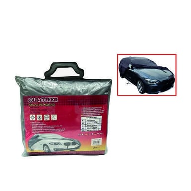 COBERTOR FUNDA PARA AUTO IMPERMEABLE GRIS L - 4