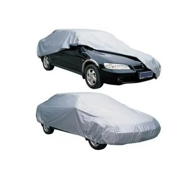 COBERTOR FUNDA PARA AUTO IMPERMEABLE GRIS XL