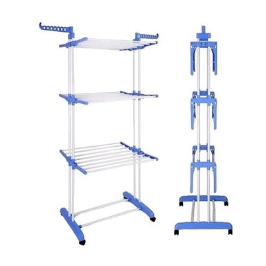 TENDEDERO RODANTE PLEGABLE COLGADOR DE LAVANDERÍA