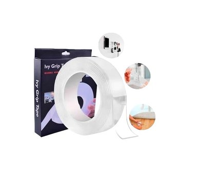 CINTA DE ALTA RESISTENCIA LAVABLE SÚPER ADHESIVO 3 METROS X 2 UND