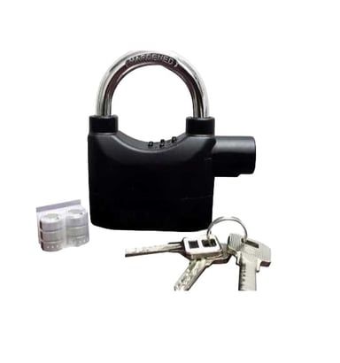 CANDADO ALARMA DE SEGURIDAD PARA MOTOS BICICLETAS - 4