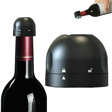 TAPA PARA BOTELLA DE VINO TINTO AL VACÍO X 2 UND