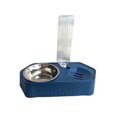 COMEDERO DISPENSADOR AGUA Y COMIDA MASCOTA EXAGONAL