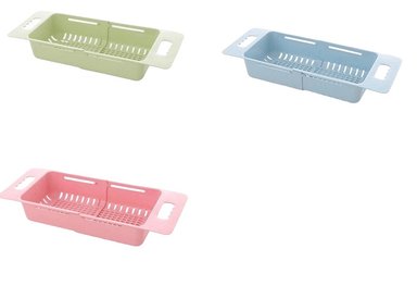 ESCURRIDOR RETRÁCTIL PARA LAVAR VEGETALES Y FRUTAS X 2 UND