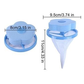 FILTRO ATRAPA PELUSA PARA LAVADORA 3 PCS - 6