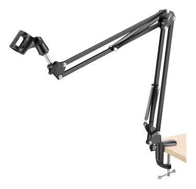 SOPORTE BRAZO PARA MICROFONO GIRATORIO PLEGABLE