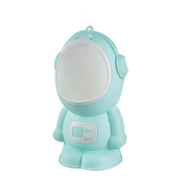 URINARIO MODELO ASTRONAUTA PARA NIÑO - VERDE AQUA