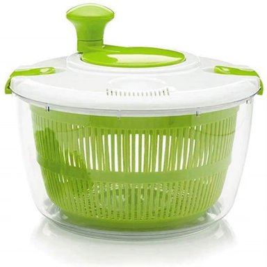 CENTRIFUGADOR DE ENSALADA VERDE GRANDE