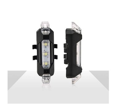 LUZ BLANCO DE ALTA POTENCIA DC918, 4 MODOS, RECARGABLE X 2 UND