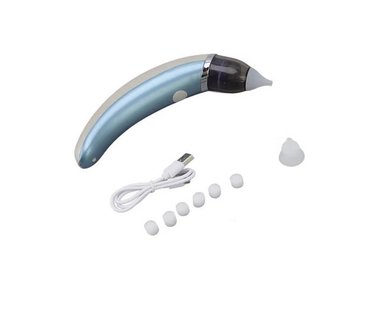 ASPIRADOR ACERO SUCCIONADOR NASAL ELÉCTRICO MULTICOLOR PARA BEBÉ