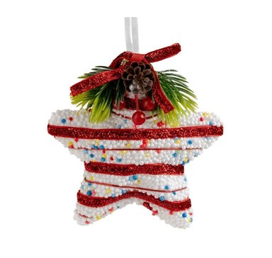 DECORACIÓN DE ÁRBOL EN FORMA DE ESTRELLA