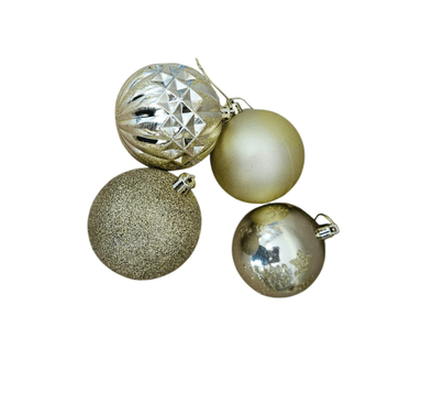 PACK 24 BAMBALINAS ESFERAS NAVIDEÑAS DECORACION NAVIDAD 6.5 CM - 2