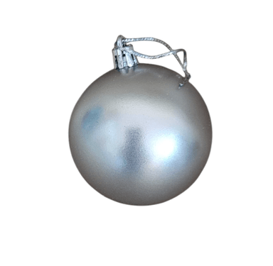 BOLAS NAVIDEÑAS DE NAVIDAD 24 UND PLATEADO - 7