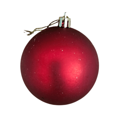 ADORNOS DE BOLAS DE CRISTAL CON FORMA DE ÁRBOL DE NAVIDAD ROJO - 3