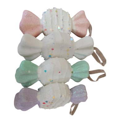 8 PIEZAS DE DECORACIONES NAVIDEÑAS PLANO