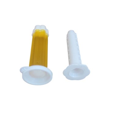 GEL DE INODORO CON ESTAMPADO FLORAL LIMÓN X 2 UND