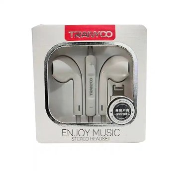 AUDIFONOS CON MICRO PARA IPHONE CON CABLE LIGHTNING TRANYOO - 6