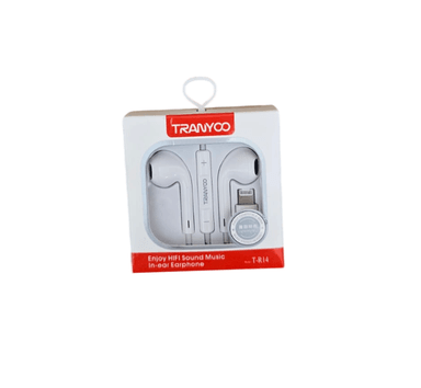 AUDIFONOS CON MICRO PARA IPHONE CON CABLE LIGHTNING TRANYOO - 7