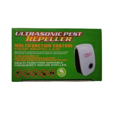 REPELENTE ULTRASÓNICO HOGAR INSECTO RATA ARAÑA CUCARACHAS X 2 UND