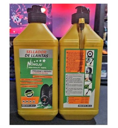 SELLADOR DE LLANTAS CON VALVULA 500ML D777 X 2 UND