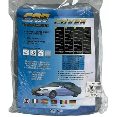 CUBIERTA PARA GARAJE COMPLETE COBERTOR FUNDA PARA AUTO L - 7