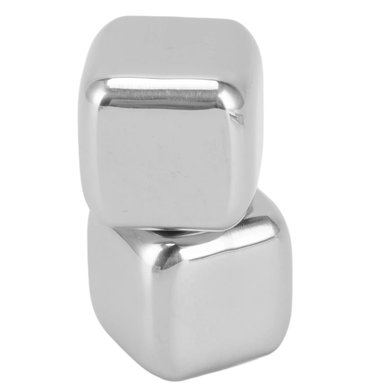 SET X 4 CUBOS DE HIELO DE ACERO INOXIDABLE - 9