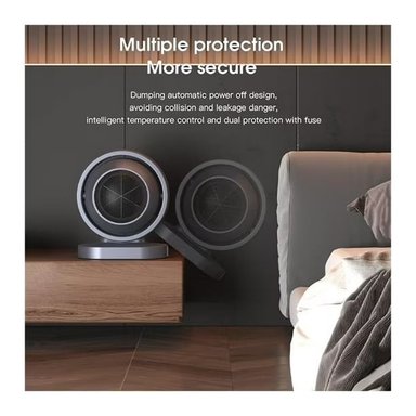 MINI CALENTADOR ELÉCTRICO DE 380 W PLOMO CALEFACTOR PLOMO X 2 UND - 4
