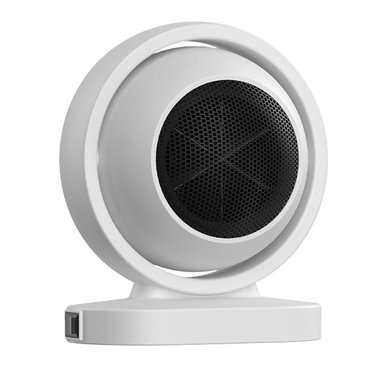 MINI CALENTADOR ELÉCTRICO DE ESCRITORIO PERSONAL PORTATIL 380W BLANCO X 2 UND - 7