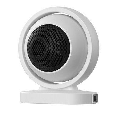 MINI CALENTADOR ELÉCTRICO DE ESCRITORIO PERSONAL PORTATIL 380W BLANCO X 2 UND - 9