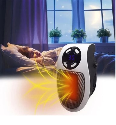 CALENTADOR PORTÁTIL PARA EL HOGAR 500W BLANCO - 9
