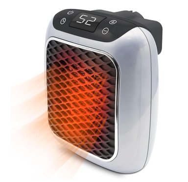 CALENTADOR DE PARED HEAT BOSS TURBO DE 800 W QUE AHORRA ESPACIO X 2 UND - 1