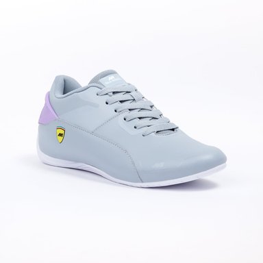 ZAPATILLAS NEW ATHLETIC CASUAL DAUSCOLE01 GRIS CLARO CON LILA PARA MUJER