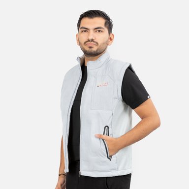 CHALECO HOMBRE NEW ATHLETIC YESCA GRIS CLARO