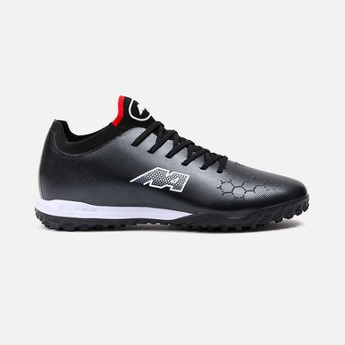 ZAPATILLAS MUJER NEW ATHLETIC CHIMPUNES NEGRO NACAFUT0089J0201 FOOTBALL SLABS89 CON BLANCO JUVENIL - 2
