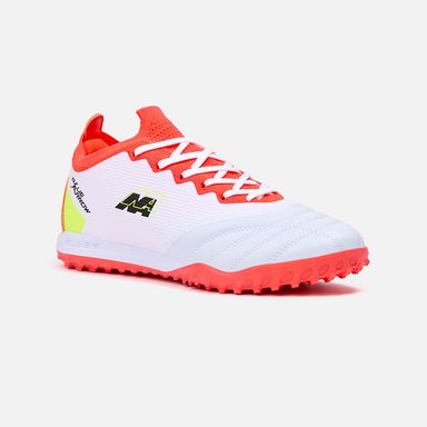 ZAPATILLAS MUJER NEW ATHLETIC FOOTBALL BLANCO NACAFUT0092J0120 ARROW92 CON NARANJA JUVENIL