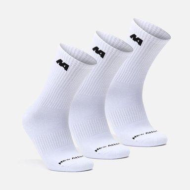 MEDIAS PACK DE 3 NEW ATHLETIC CANILLERA48 BLANCO UNISEX