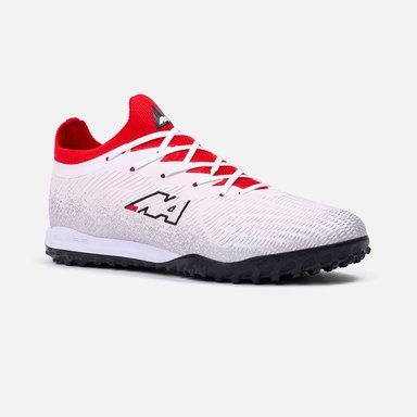 ZAPATILLAS HOMBRE NEW ATHLETIC FOOTBALL CREMA NACAFUT0093A0106 SLABS93 CON ROJO