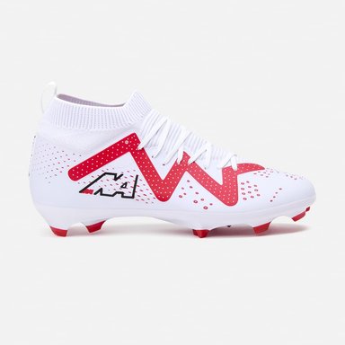 ZAPATILLAS HOMBRE NEW ATHLETIC FOOTBALL BLANCO NACAFUT0095A0106 SLABS95 CON ROJO - 2