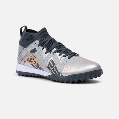 ZAPATILLAS MUJER NEW ATHLETIC FOOTBALL PLATEADO NACAFUT0094J0304 SLABS94 CON NARANJA JUVENIL