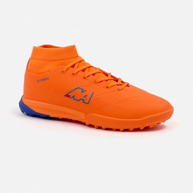 ZAPATILLAS HOMBRE NEW ATHLETIC CHIMPUNES NACAFUT0118A2012 FOOTBALL OLYMPIC118 NARANJA CON AZUL