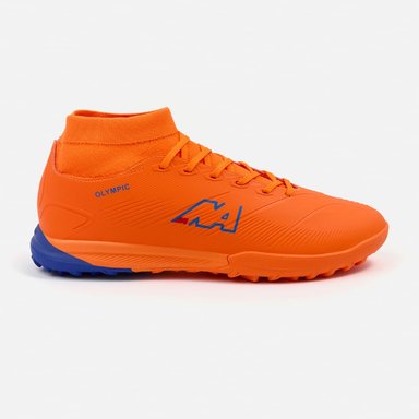 ZAPATILLAS HOMBRE NEW ATHLETIC CHIMPUNES NACAFUT0118A2012 FOOTBALL OLYMPIC118 NARANJA CON AZUL - 2