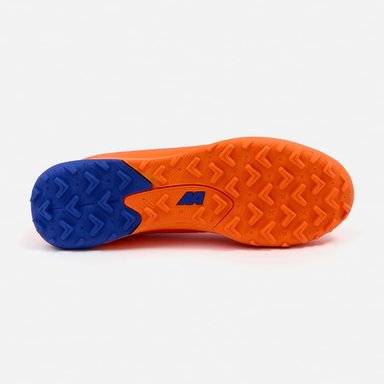 ZAPATILLAS HOMBRE NEW ATHLETIC CHIMPUNES NACAFUT0118A2012 FOOTBALL OLYMPIC118 NARANJA CON AZUL - 3