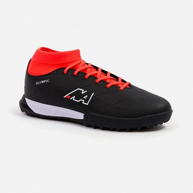 ZAPATILLAS HOMBRE NEW ATHLETIC FOOTBALL NEGRO NACAFUT0118A0220 OLYMPIC118 CON NARANJA