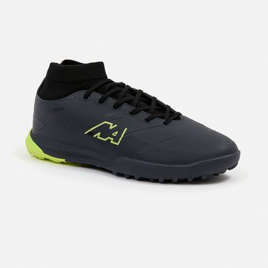 ZAPATILLAS HOMBRE NEW ATHLETIC FOOTBALL GRIS OSCURO NACAFUT0118A0302 OLYMPIC118 CON NEGRO - 1