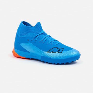 ZAPATILLAS MUJER NEW ATHLETIC FOOTBALL TURQUESA NACAFUT0102J1202 VORTEX102 CON NARANJA JUVENIL