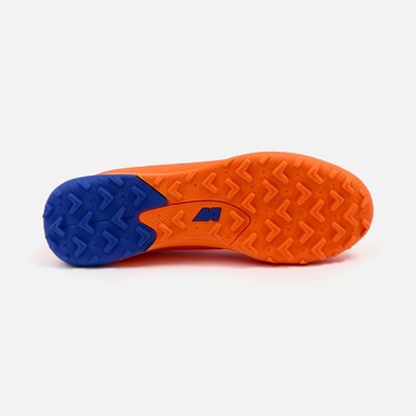 ZAPATILLAS MUJER NEW ATHLETIC CHIMPUNES NACAFUT0118J2012 FOOTBALL OLYMPIC118 NARANJA CON AZUL JUVENIL - 3