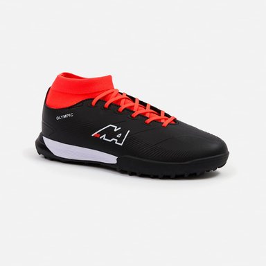 ZAPATILLAS MUJER NEW ATHLETIC FOOTBALL NEGRO NACAFUT0118J0220 OLYMPIC118 CON NARANJA JUVENIL