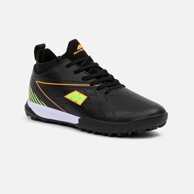 ZAPATILLAS MUJER NEW ATHLETIC FOOTBALL NEGRO NACAFUT0110J0220 FREX110 CON NARANJA JUVENIL