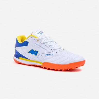 ZAPATILLAS MUJER NEW ATHLETIC FOOTBALL BLANCO NACAFUT0113J0112 FESTA113 CON AZUL JUVENIL