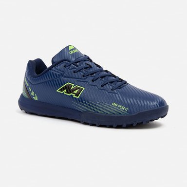 ZAPATILLAS HOMBRE NEW ATHLETIC FOOTBALL AZUL OSCURO NACAFUT0115A2230 URANO115 CON VERDE NEÓN